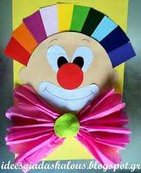 Clown craft idea for kids (With images) | Papieroplastyka ...