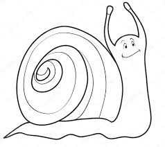 Decorative snail contour — Stock Vector © EgnisMoore #104283470