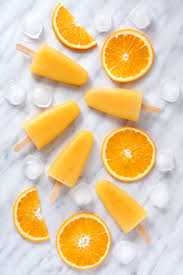 Sorbet pomarańczowy z soku - Fotokulinarnie